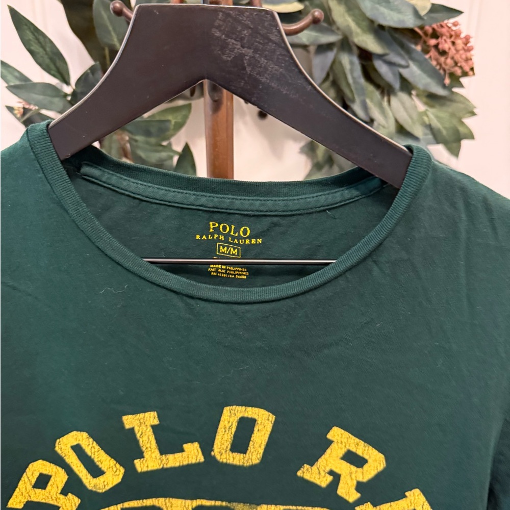 Polo Ralph Lauren Varsity Graphic Tee T Shirt SS M Custom Fit - Picture 4 of 7